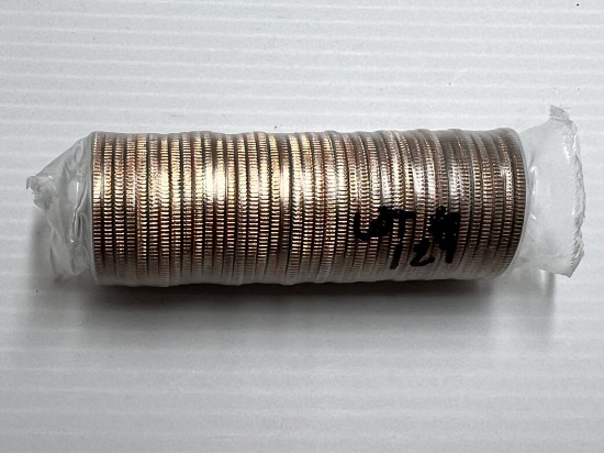 $10 - 2007D Statehood Quarter Dollars, Sealed Roll - Washington