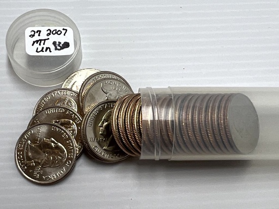 27-2007D Statehood Quarter Dollars, Montana UNC