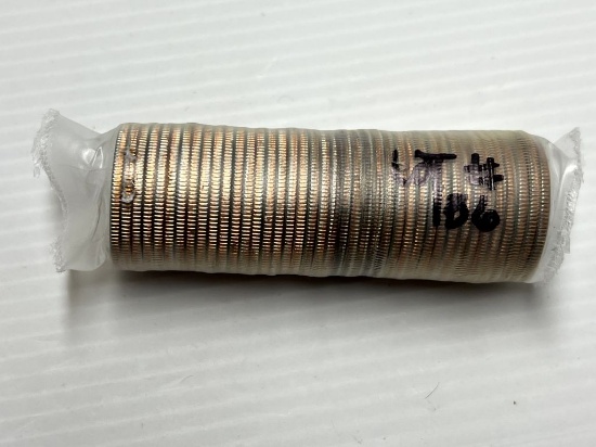$10 - 2009D Statehood Quarter Dollars, Sealed Roll - District of Columbia