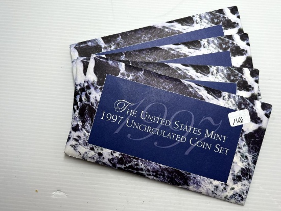 1997 Mint Set Original Packaging P&D; x's the Bid