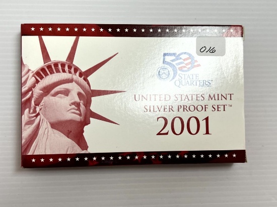 2001 US Proof Set SILVER Original Packaging