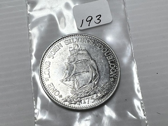 Three Packages of Mini Currency $1, $5, $10 and a $20 Bill; x's the Bid