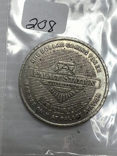 Palace Station Hotel and Casino $1 Gaming Chip