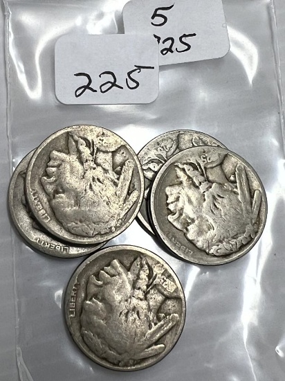 5-1925 Buffalo Nickel - Average Circulated Condition