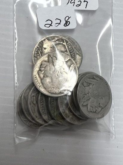 15-1927 Buffalo Nickel - Average Circulated Condition