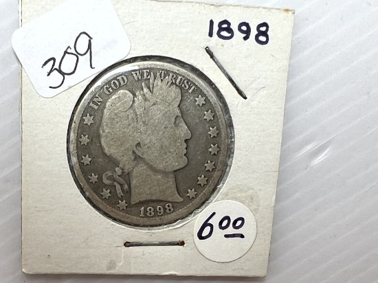 1898 Barber Half Dollar - G