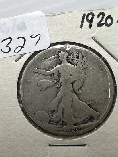 1920S Walking Liberty Half Dollar - AG/G
