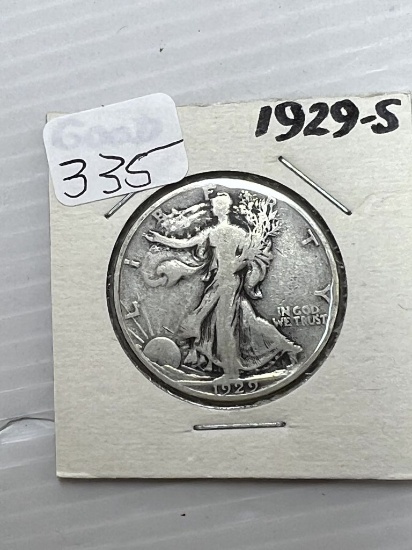 1929S Walking Liberty Half Dollar - G