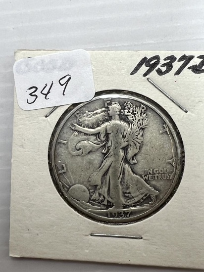 1937D Walking Liberty Half Dollar - G