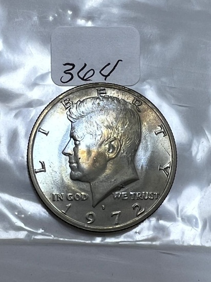 1972D Kennedy Half Dollar - BU
