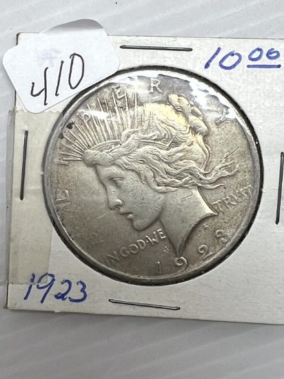 1923 Silver Peace Dollar - VF