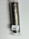 $2 Roll of 2005D Jefferson Nickels Bison