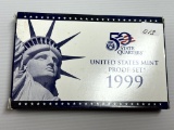 1999 Proof Set Original Packaging
