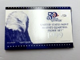 1999 Statehood Quarter Dollar Proof Set Original Packaging