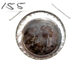 1867 Shield Nickel Without Rays - AG/G