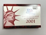 2001 US Proof Set SILVER Original Packaging