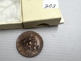 US Frigate Constellation Copper High Relief Medal by Medallic Art Co., NY