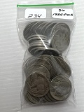 36-1935P, D & S Buffalo Nickels - Average Circulated Condition