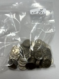 64-1937 buffalo Nickel - Average circulated Condition
