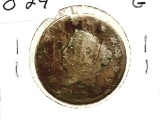 1820 Coronet Head Large Cent - G