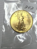 1986 $50 Gold Piece Roman Numeraled