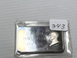 25 Grams silver Bar - Toned Proof Finish