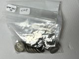 36 - 1950's & 1960's Jefferson Nickels - Average Circulated Condition