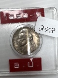 1950D Jefferson Nickel -BU