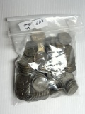 80 - 1960's Jefferson Nickels-Average Circulated Condition