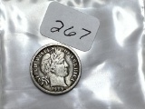 1906 Barber Dime - VF+