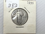 1930 Standing Liberty Quarter Dollar -F