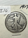 1917 Walking Liberty Half dollar - G