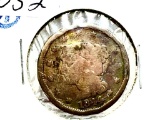 1844 Braided Hair Large Cent G+