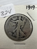 1919S Walking Liberty Half Dollar - FR