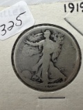 1919S Walking Liberty Half Dollar - FR