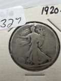 1920S Walking Liberty Half Dollar - AG/G