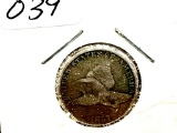 1857 Flying Eagle Cent -F/ VF