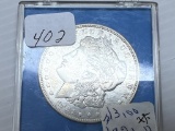 1921D Morgan Silver Dollar - XF