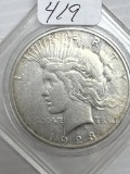 1923S Silver Peace Dollar - XF