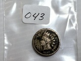 1859 Indian Head Cent, CN AG Dirty