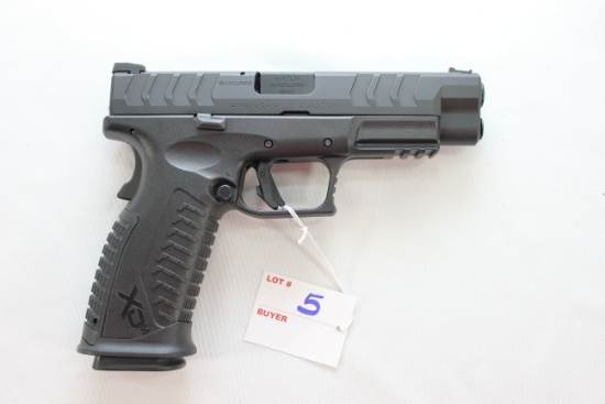 Springfield Armory XDM Elite 9mm Semi-Automatic Pistol w/4-1/2" BBL, 2-19 Rd. Magazines, Factory Box
