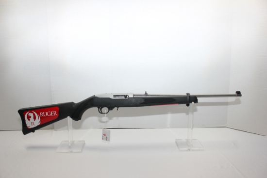 Ruger 10/22 .22 LR Semi-Automatic SS Carbine w/18-1/2" BBL and Original Box; SN 0022-71180; NIB