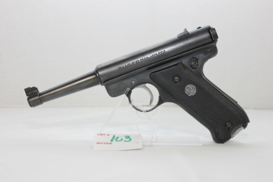 Ruger Silver Eagle Standard MK 1 Model .22 LR Semi-Automatic Pistol w/4-3/4" BBL and 10-Rd. Magazine