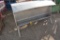 Show Stopper Sheep Feeder, Stainless Steel, 50bu, Double Sided