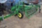 John Deere 705 Twin Basket Rake, Manual Fold, Hydraulic Driven, Good Paint, Good Tires, Always Shedd