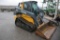 John Deere 333g Tracked Skidloader, Approx. 800hrs, 60% Tracks, Def Deleted, Smooth Bucket