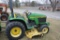 John Deere 4400 Utility Tractor, 4wd, Hydrostat Transmission, 30hp Yanmar 3 Cylinder Diesel, 1660 Ho