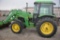 1990 John Deere 2755, MFWD, 245 Self Leveling Loader With Joystick Control, 6907 Hours, Cab Heat and