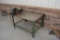 2.5'x4' Steel Table With 1942 Columbian # 508 Vice, 12