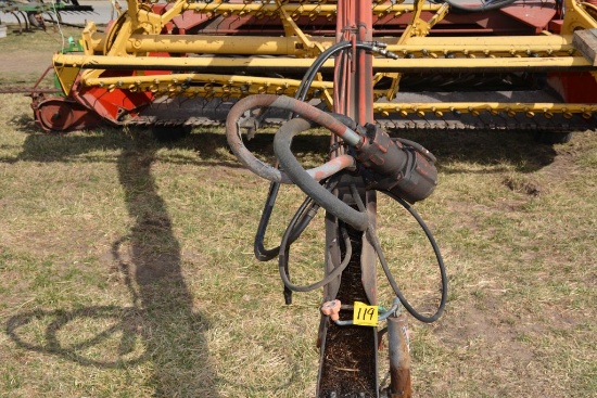 New Holland 499 Hydro Swing Mower, 12', Good Tires, Hydraulic PTO Pump